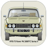 Rover P6 2000TC (Series II) 1970-73 Coaster 1